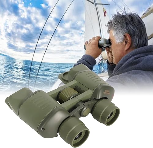 Miniatura 4 de Binoculares HD para adultos, prismáticos de alta potencia de 50 x 50 para observación de aves, juegos de fútbol, viajes, caza, prisma de techo,