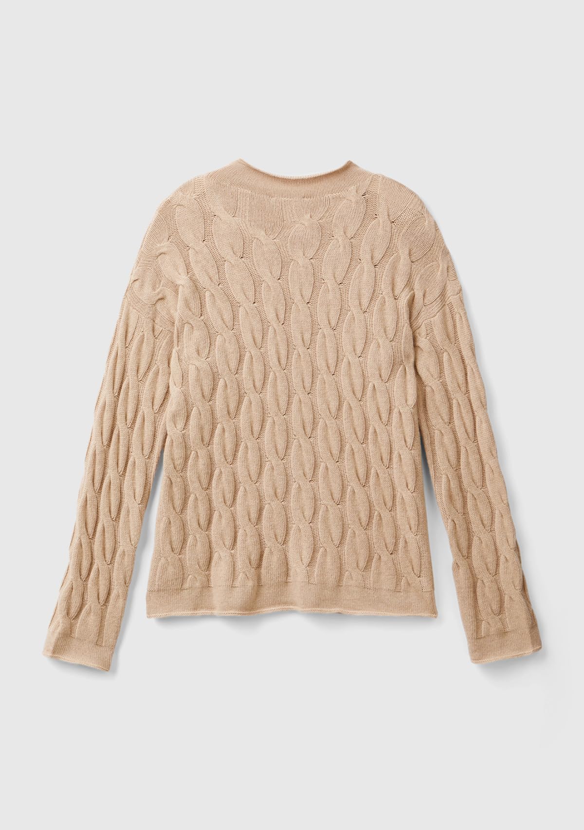 United Colors of Benetton Damen Trikot Rollkragen M/L 1335d2467 Damen Trikot Rollkragen M/L 1335d2467 Pullover, Beige 994 V5, XS (1er Pack)