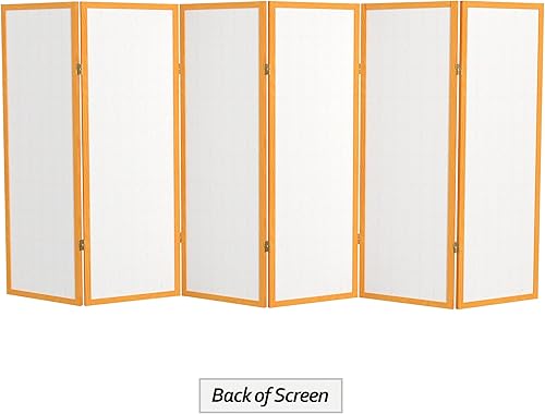 Miniatura 35 de Pantalla Shoji para ventana corta de 4 pies - Natural - 6 paneles Natural,Negro -,Rosewood,Nuez,Miel,Blanco,https://www.amazon.com/dp/undefined