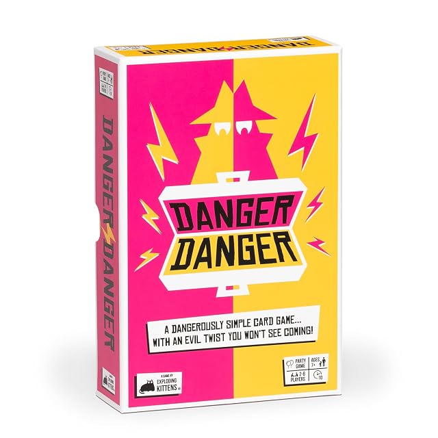 Foto 6 de 6 de Exploding Kittens - Danger Danger: A 10 Minute Team Card Game - Outwit, Outplay, Outscore!
