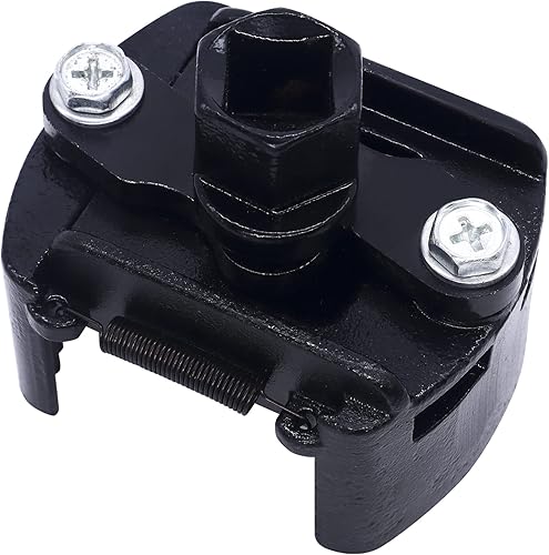 Miniatura 1 de HiSport Llave de filtro de aceite resistente, herramienta de enchufe de extracción de tapa de filtro de aceite estilo más taza, juego de enchufes