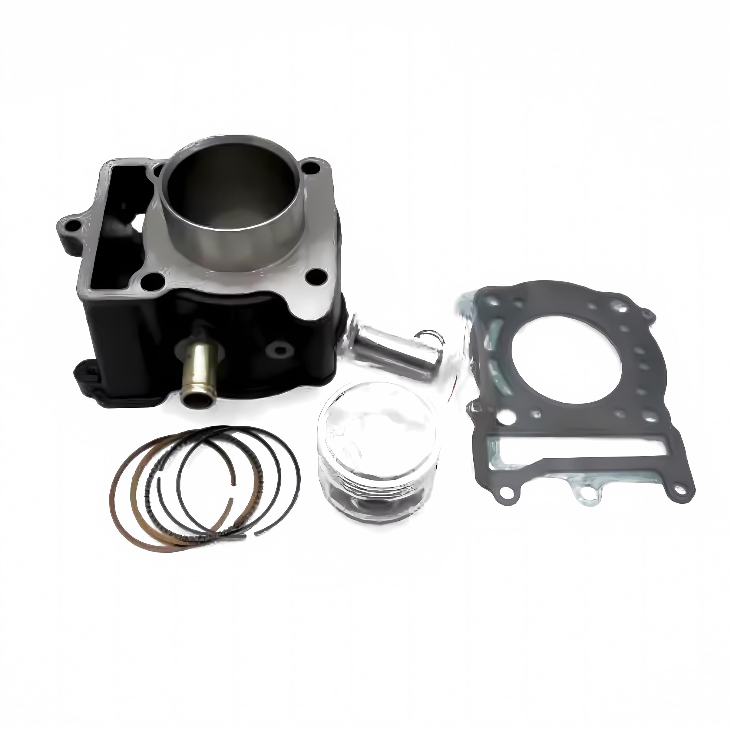 Kit de pistón de cilindro de diámetro grande de 53,7 mm y 125 cc para Yamaha YP125 Majesty MBK Skyliner XN125 Teos XQ125 Maxster