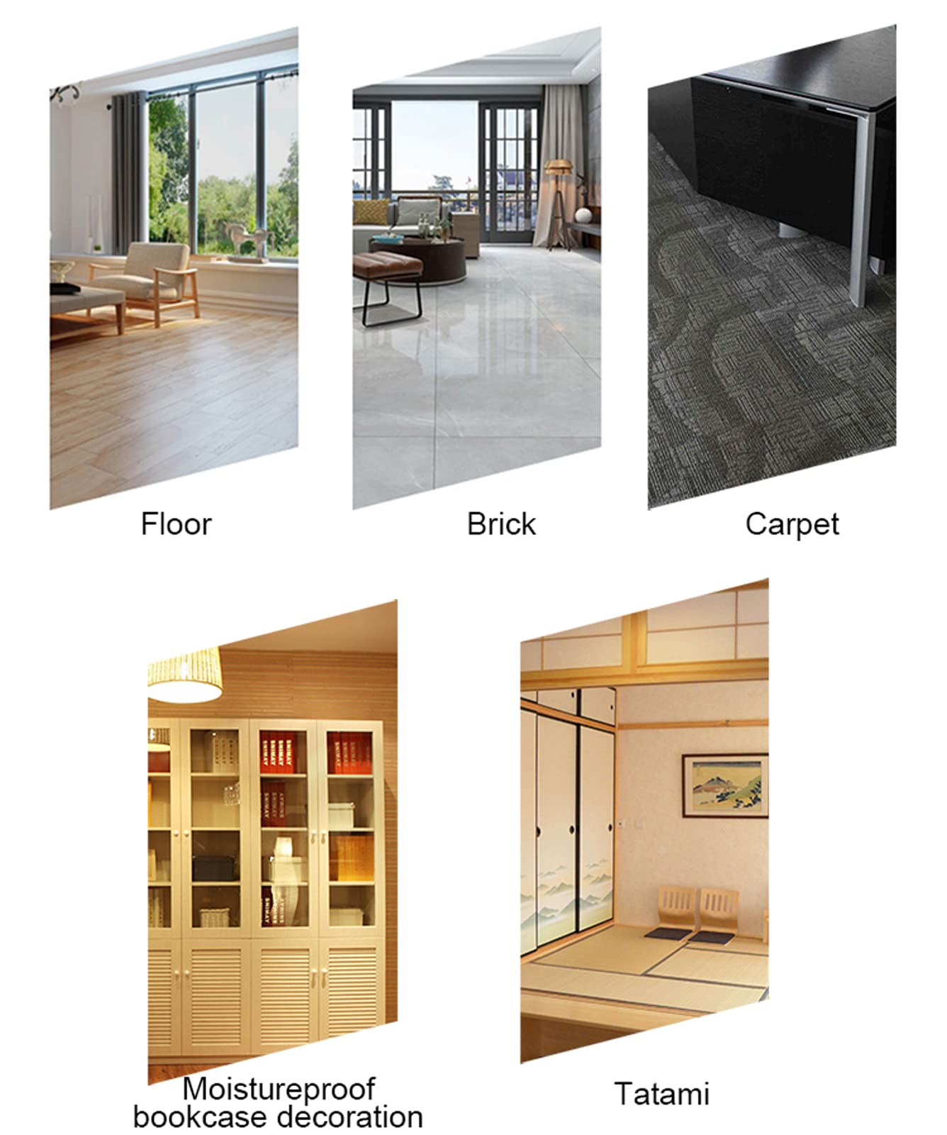 Sottopavimento per Laminato Isolamento Anticalpestio Spessore 2mm in Polietilene Isolmant ad Alta Densità per Pavimenti in Laminato e Parquet(Size:1 * 20m)