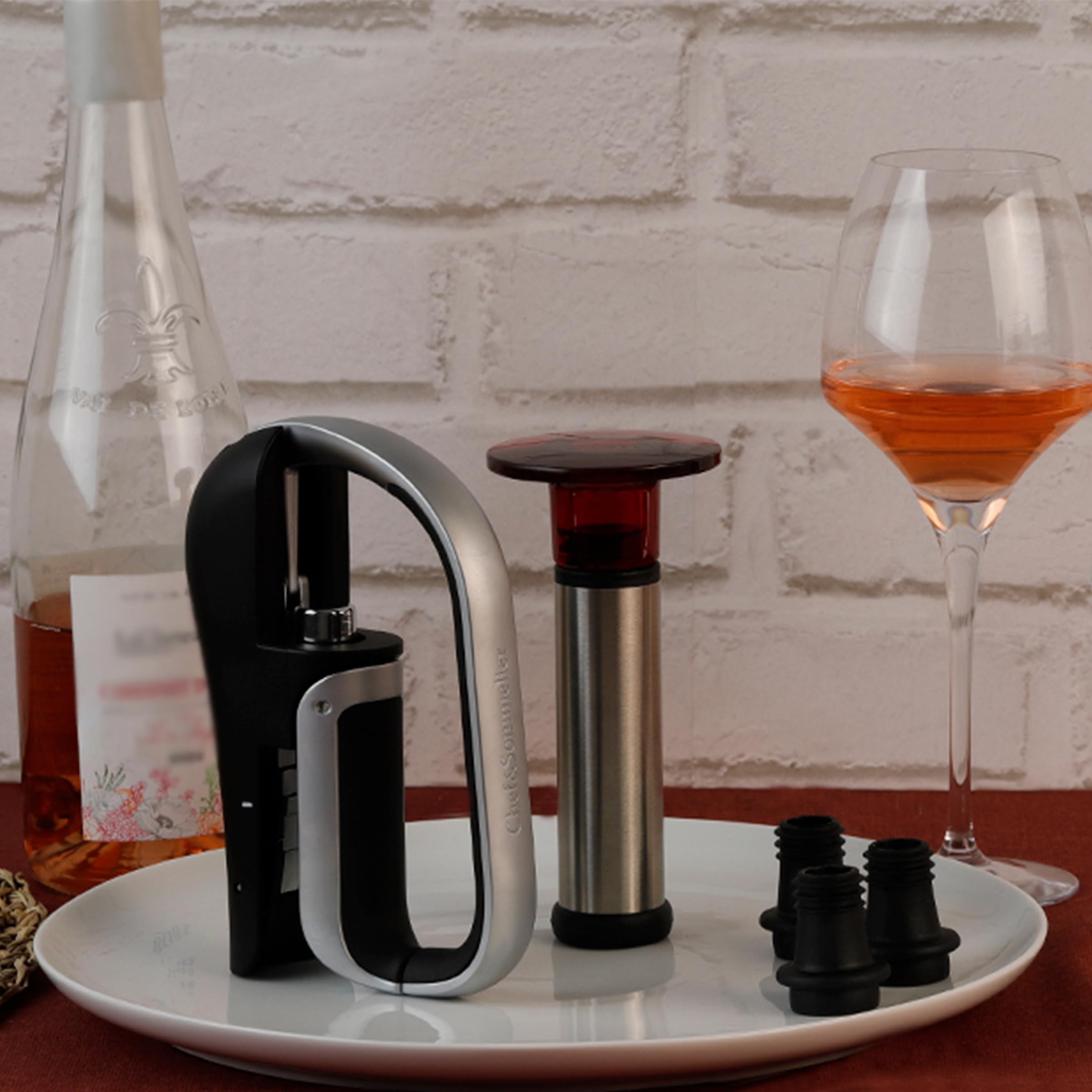 CHEF ET SOMMELIER Lever - Tire bouchon à levier Argent Unique