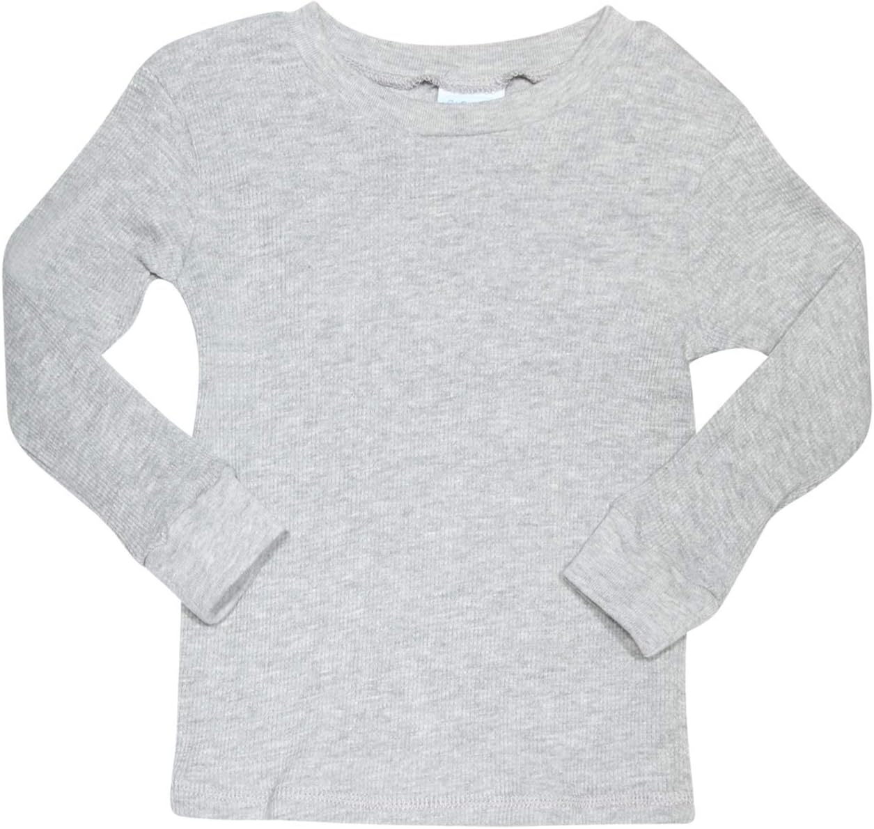 Boys Thermal Underwear Set - 4 Piece Waffle Knit Long Sleeve Thermal Shirt & Long Johns for Toddlers (12M-4T) - Image 2