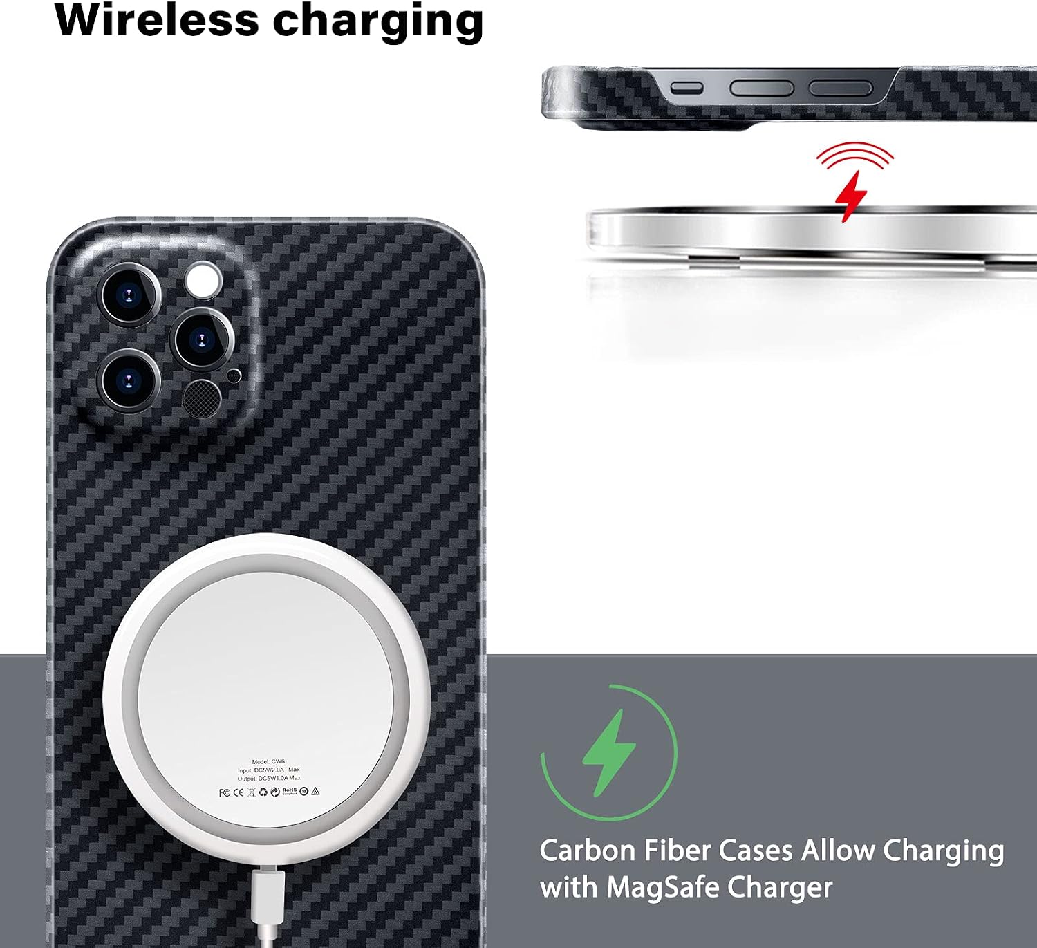 ๐ฅ Hot Deals Docarbonfi Slim Case for iPhone 12 Pro Max 6.7, 3D-Grip Real Carbon Fiber Aramid Thin Cover Non Slip Strongest Durable Minimalist Support Wireless Charging, Black Black Friday - 50% OFF Docarbonfi Slim Case for iPhone 12 Pro Max 6.7, 3D-Grip Real Carbon Fiber Aramid Thin Cover Non Slip Strongest Durable Minimalist Support Wireless Charging, Black