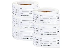 1500 Pieces Food Date Labels for Catering Supplies and Storage