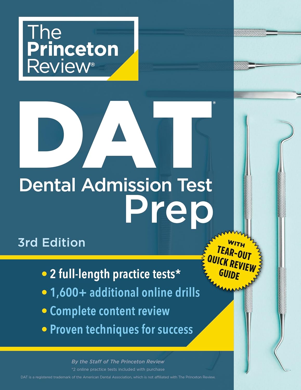 Princeton Review DAT Prep, 3rd Edition: The Princeton Review ...