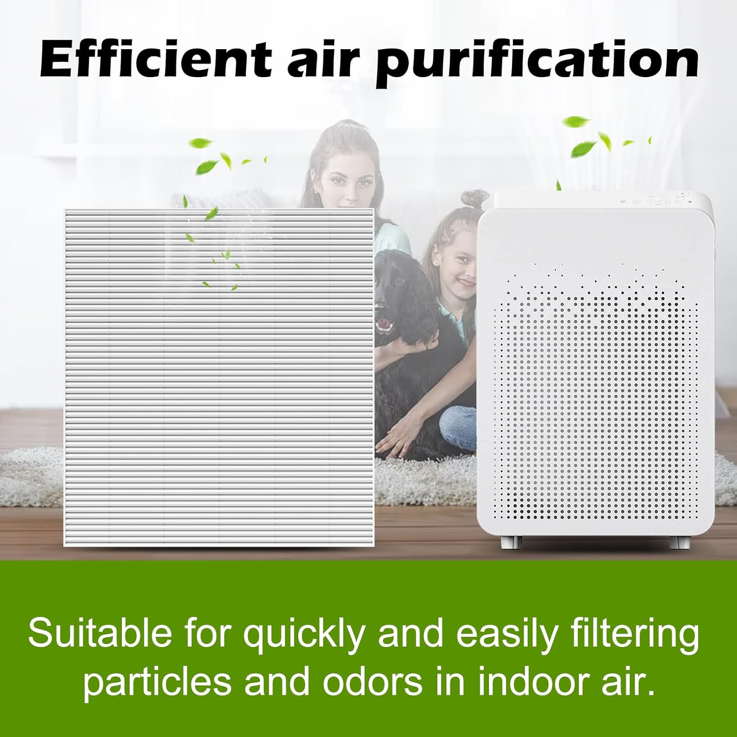 C545 True HEPA Replacement Filter 4 Pack H13 True HEPA Air Filter Replacement for Winix C545 Purifier Filter S Compatible with Part 1712-009600, 2522-0058-00 Allergy & Dust Reduction