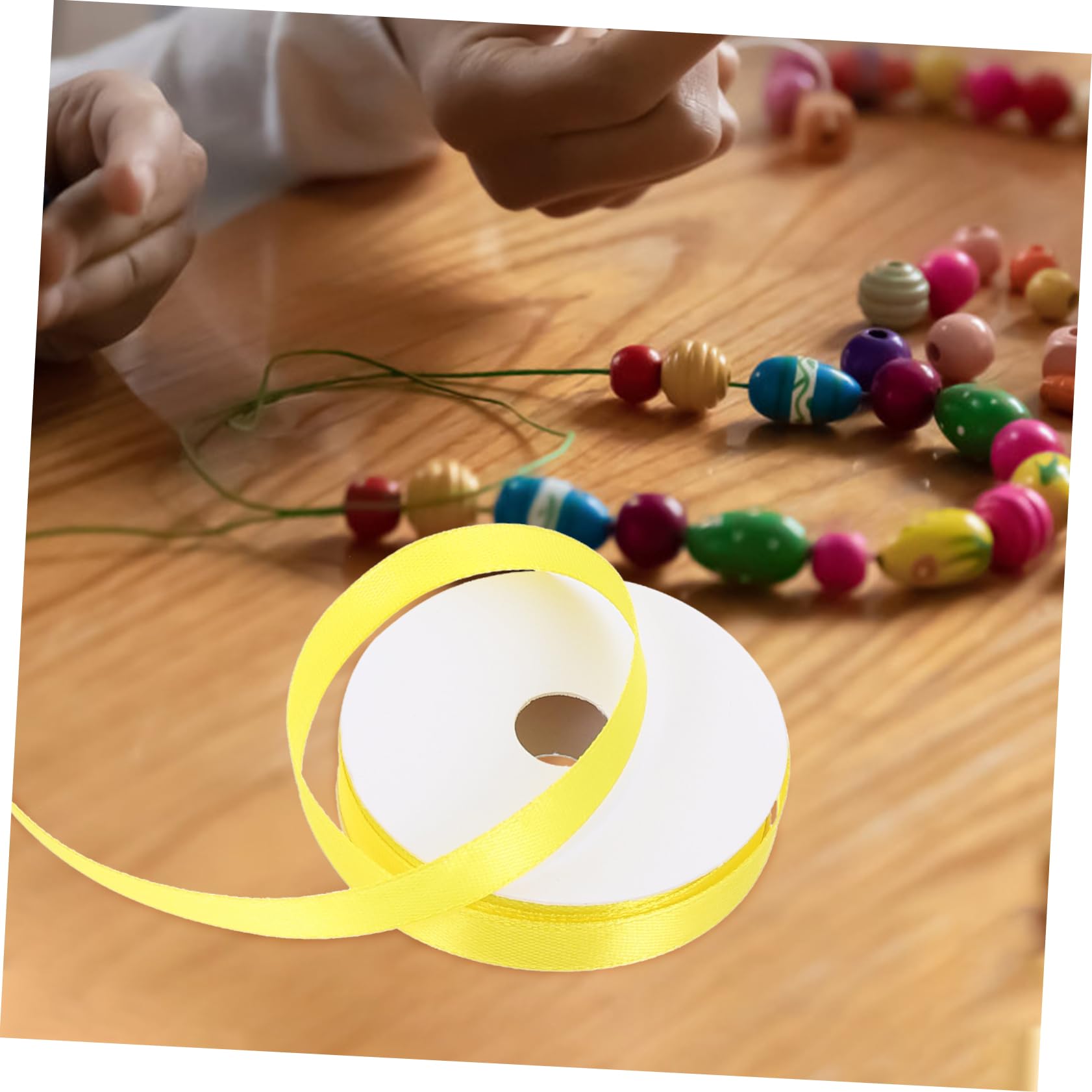 PLAFOPE 18rollos Cintas Decorativas De Satén Para Manualidades y Decoración De Bodas De Metros Para Embalaje y Proyectos Creativos