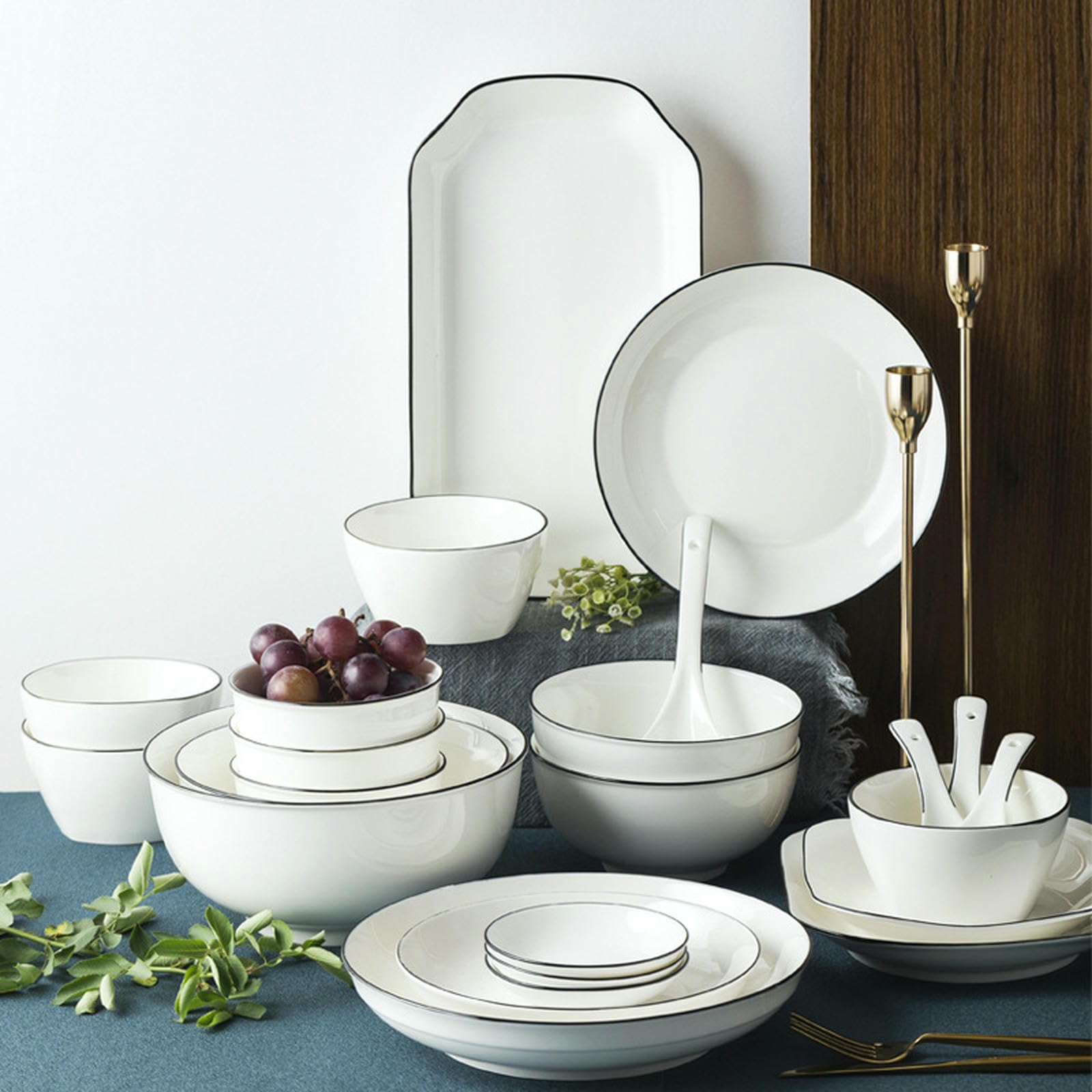 Miski do ryżu w stylu vintage, ceramiczne naczynia stołowe, wykwintne, odporne na wysokie temperatury, z powłoką podszkliwną, kreatywne naczynia