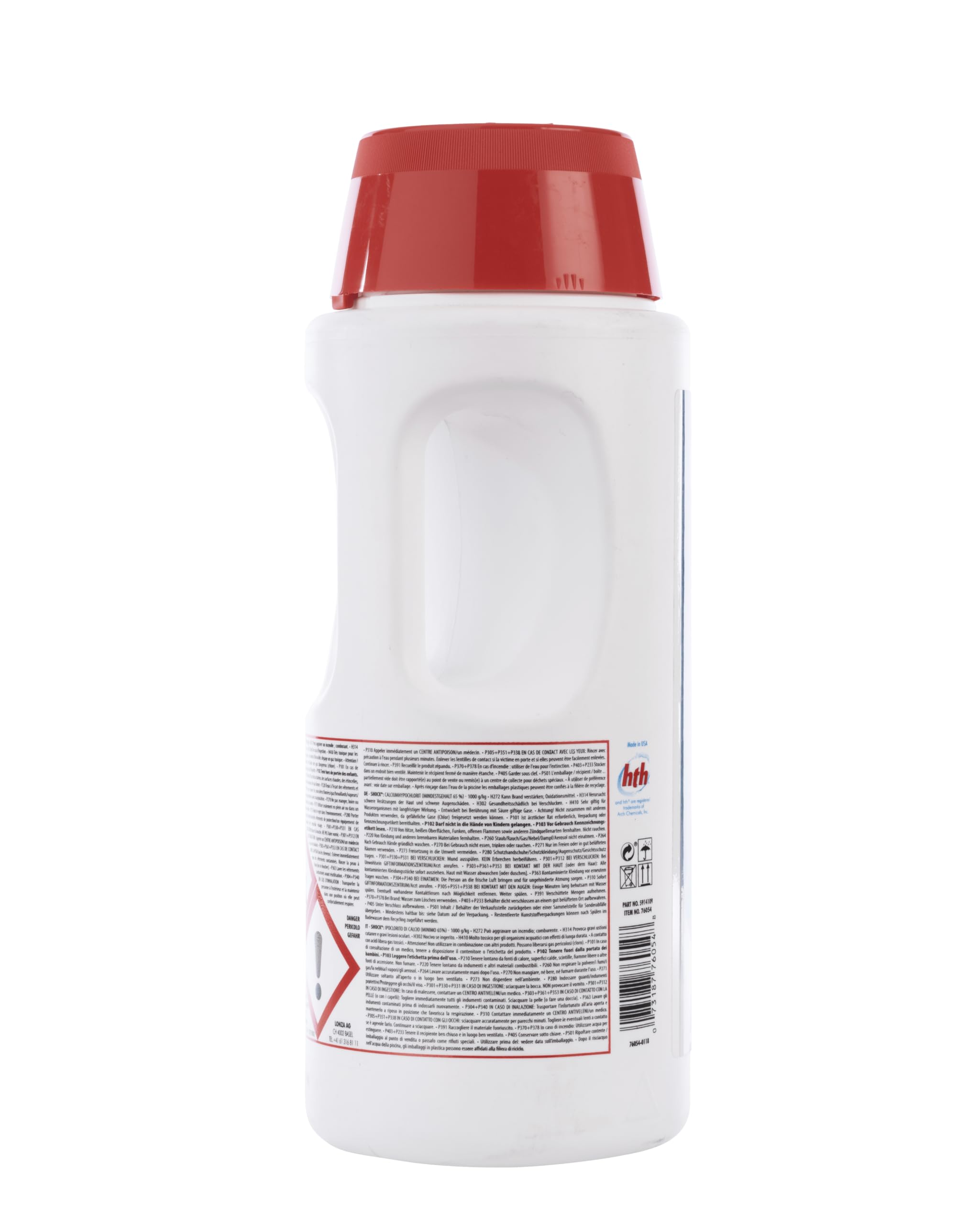 Chlore Choc Poudre Hypochlorite De Calcium HTH Shock 2 Kg
