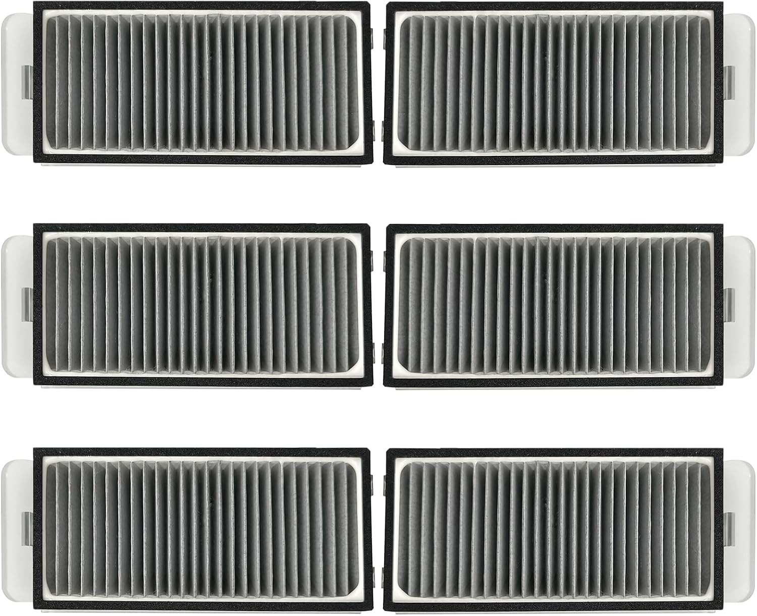 HEPA Filter for Dreame X50 Ultra, X50 Ultra Complete, L50 Ultra, X50 Master, L40s Pro Ultra, MOVA V50 Ultra Complete Robot Vacuum Cleaner Replacement Filter Accessories, 6-Pack