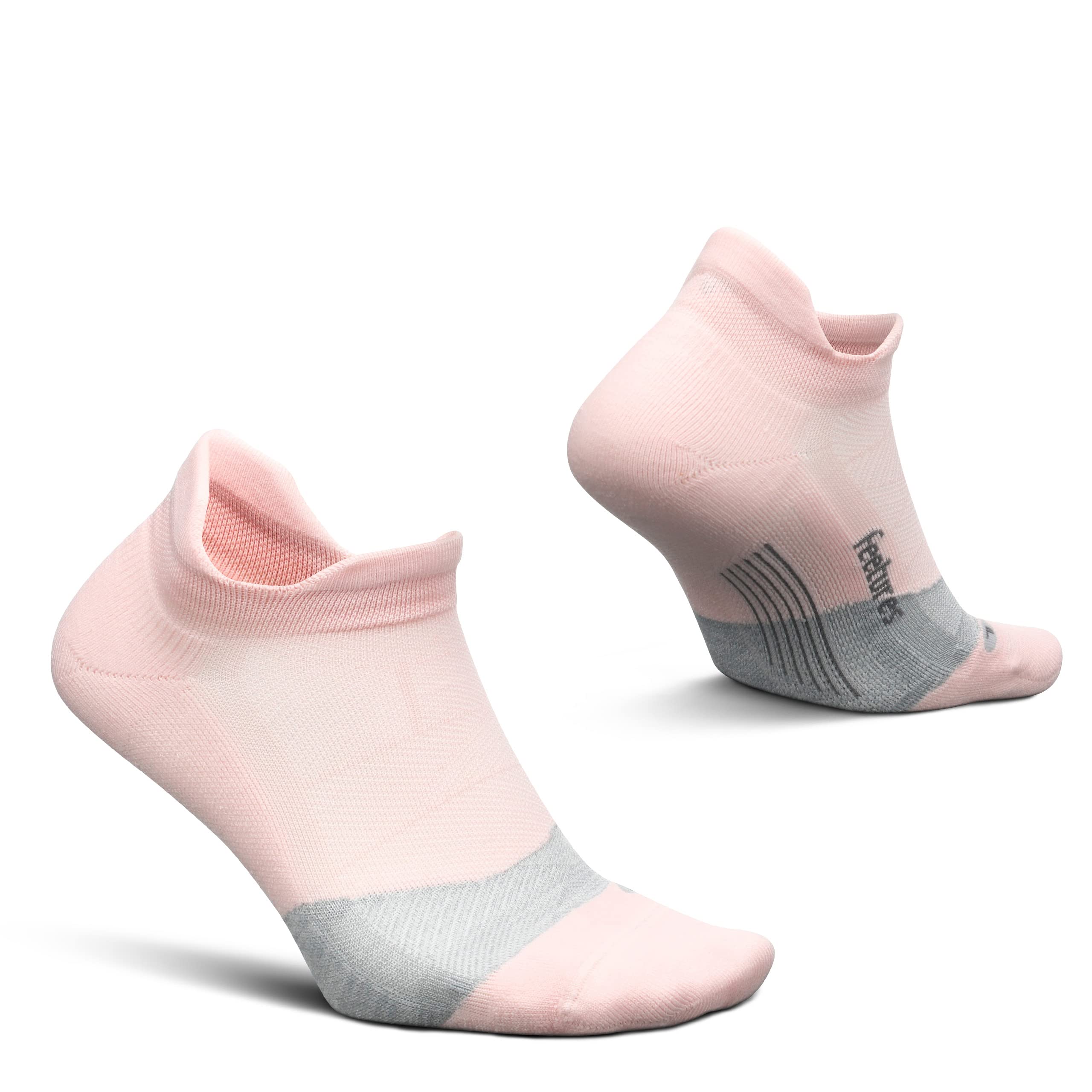 Feetures! Elite No Show Tab - Propulsion Pink / M