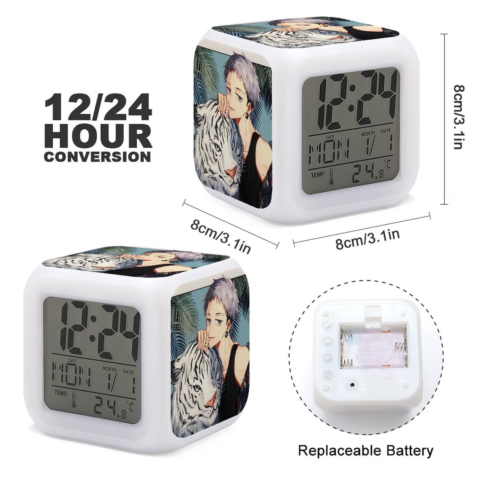 Amazon.co.jp: 東京卍リベンジャーズ 目覚まし時計 LEDデジタル時計