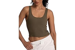 Revigorate Your Wardrobe with our Enchanting Green Vibe Rib Tank Top