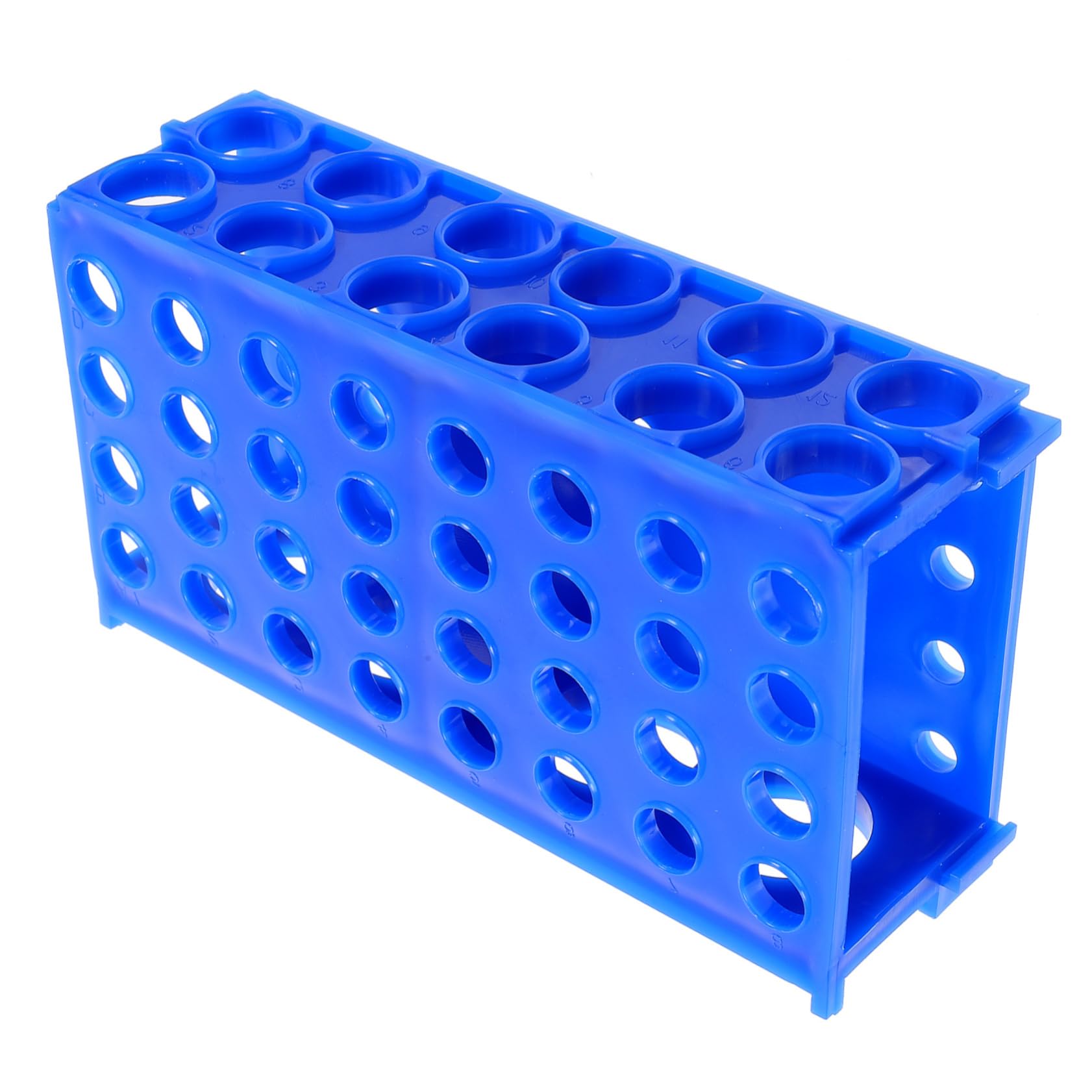 Gatuida 5piezas Gradilla Para Tubos De Ensayo Reutilizable Soporte Estable Para Tubos De Muestreo Organización Laboratorio Para Biología y Química