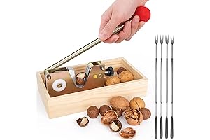 NutCracker Heavy Duty Walnut Cracker for Nut Craving Season