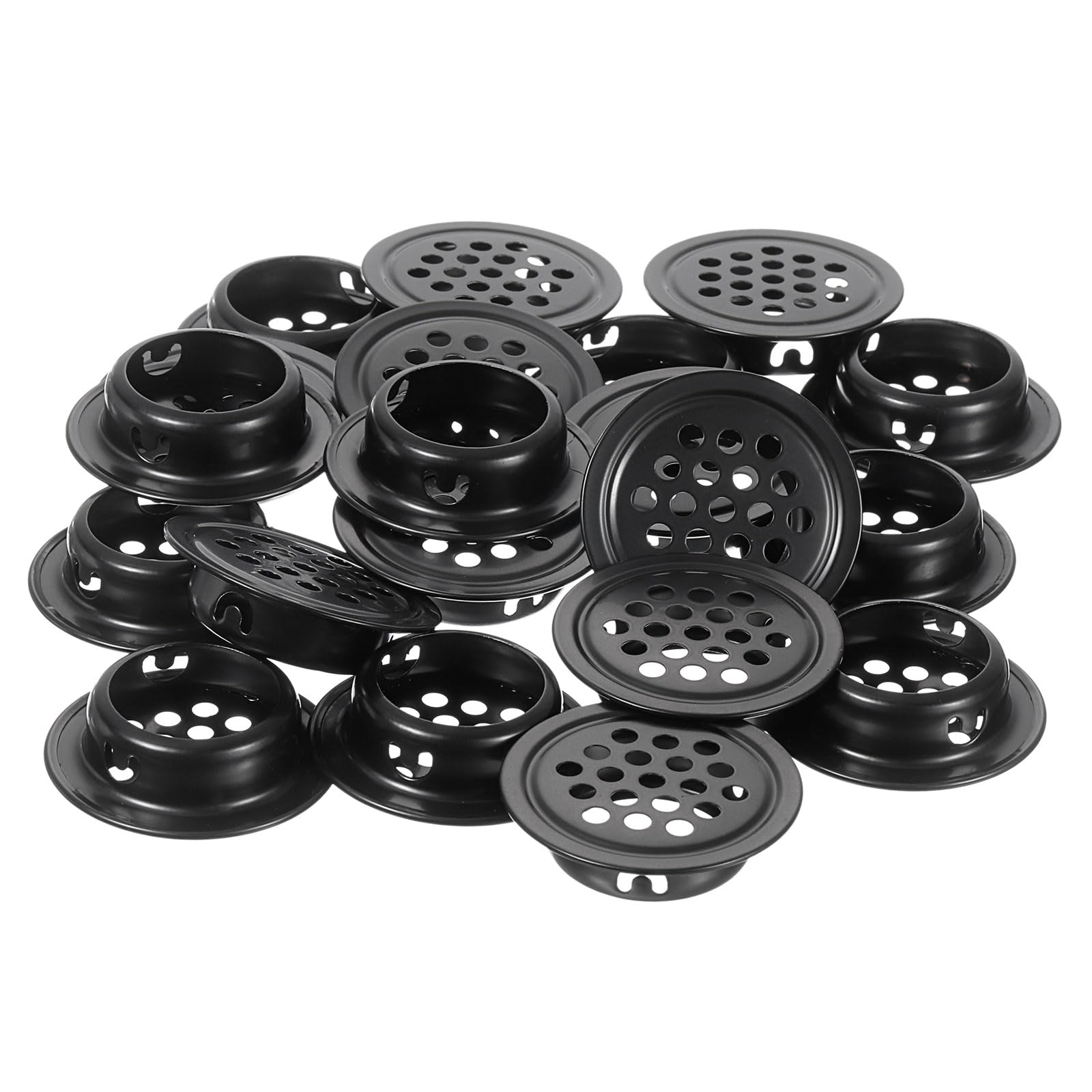 Aération circulaire en maille meuble surchauffe ventilation uxcell noir