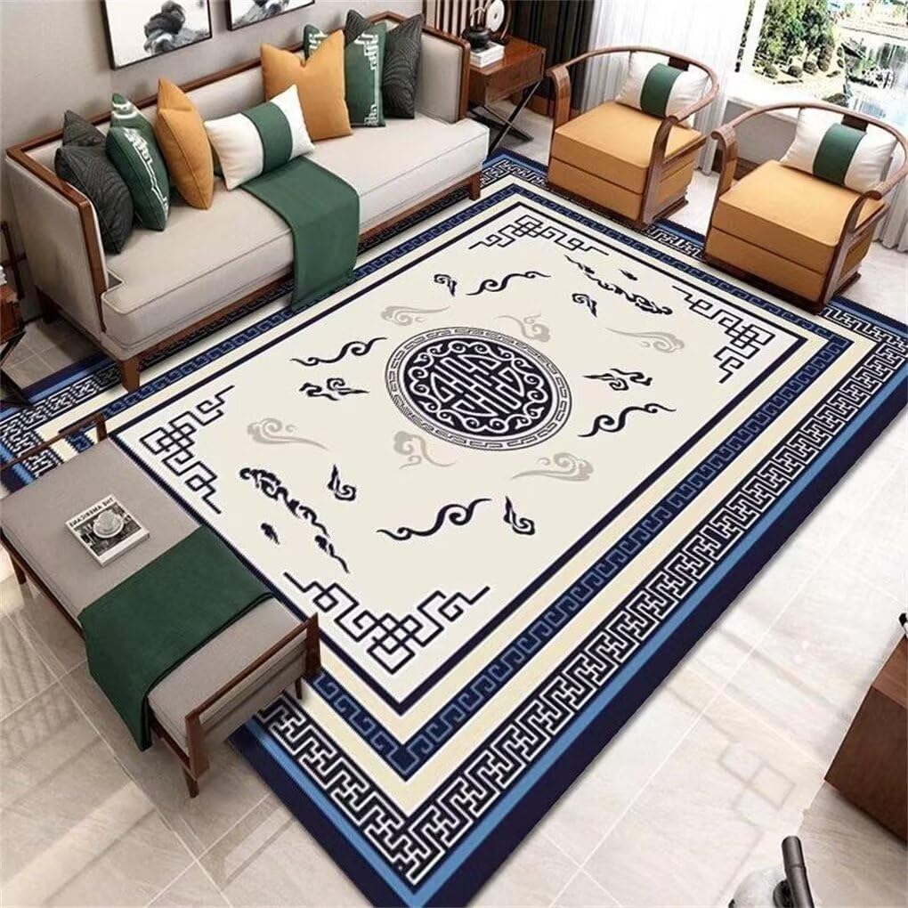 Coussin sol enfant et tapis lavable bleu pour chambre