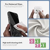 Vista 6 de Kit de Limpieza para Airpods, Auriculares Bluetooth 3 en 1 Bolígrafo de Limpieza Multifunción y Masilla de Limpieza, para Puerto de Carga