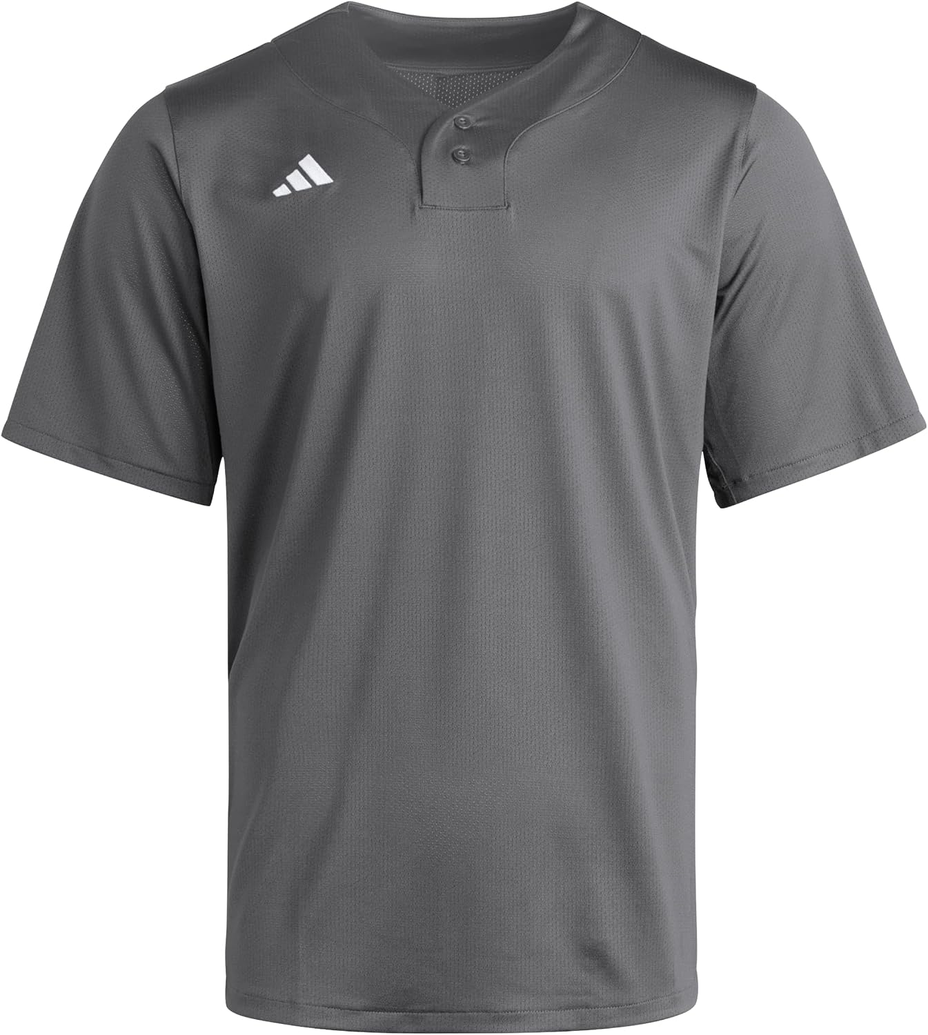 adidas Men's 2-Button Baseball Jersey - Impact 2