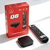 BOXPUT Android TV Box 2026 4K UHD Streaming Device for TV | Amlogic S905Y4 4+32GB, Smart TV Box With BT Voice Remote ＆ IR Learning, USB 2.0＆100M Ethernet,Bt 5.4 , 2.4g & 5g Wifi 6 1