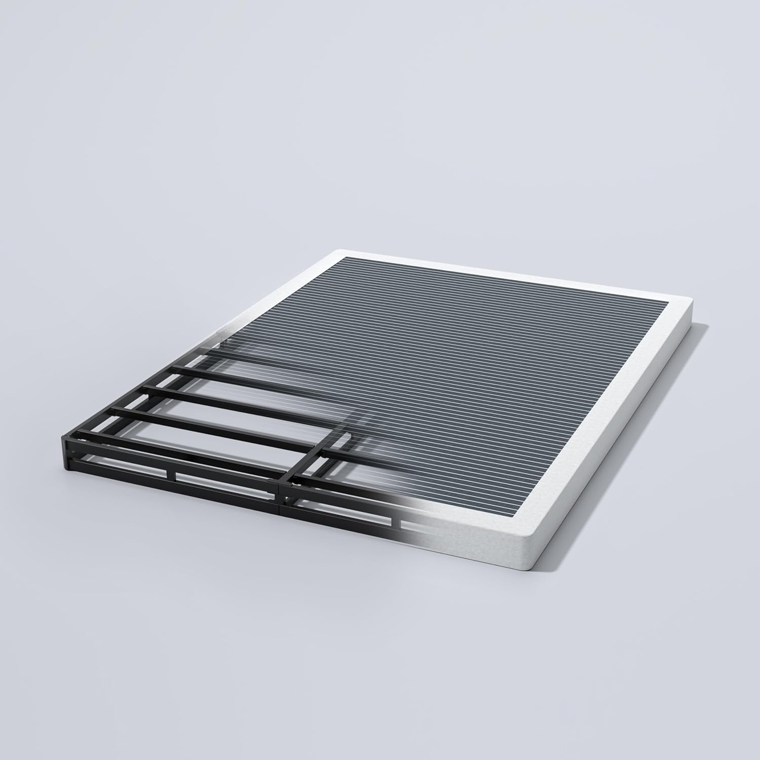 THEARK Box Spring Queen Size 3 Inch, 3000lbs Heavy Duty Queen Box Spring Metal Mattress Foundation, Easy Assembly, Noise Free