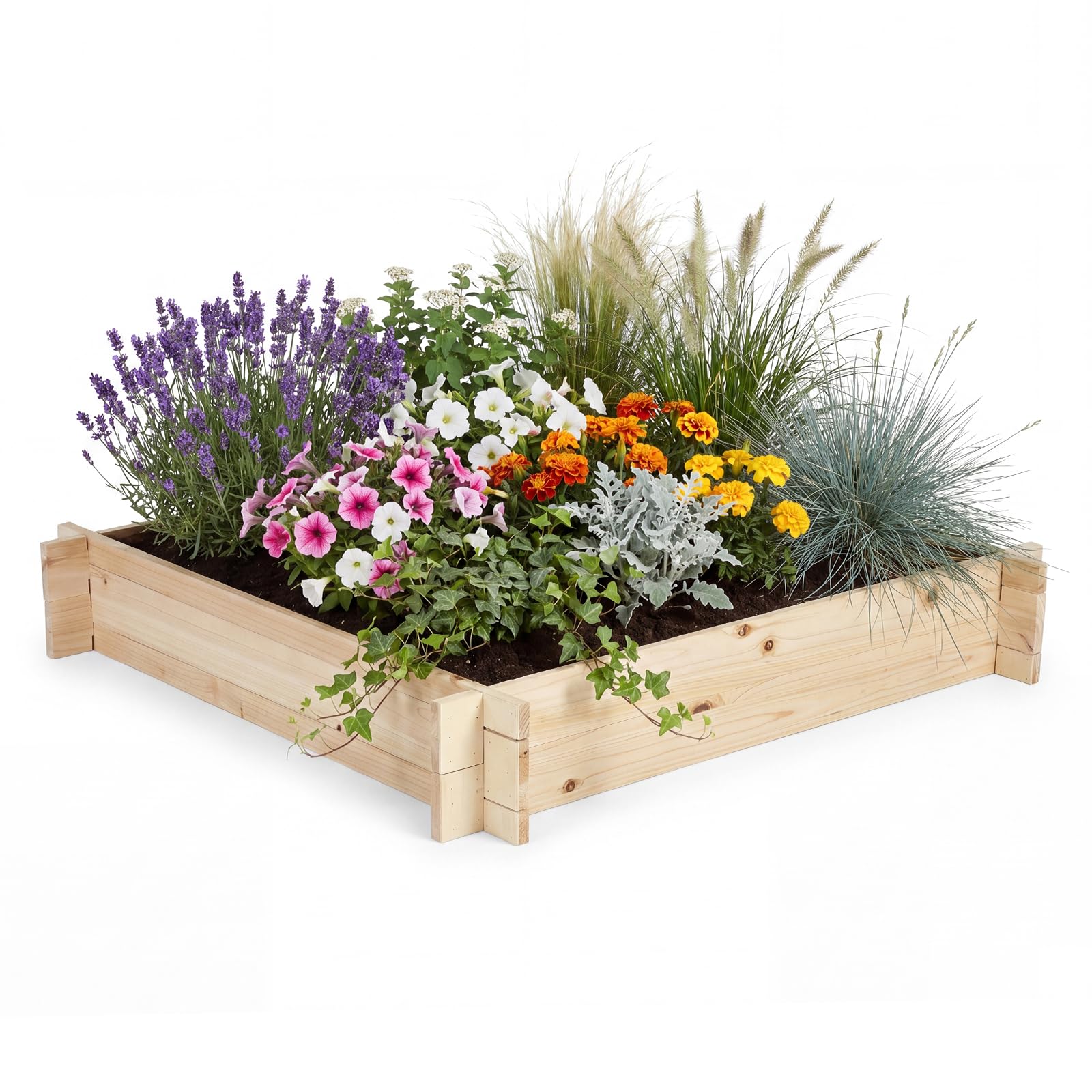 Giantex Wooden Raised Garden Bed