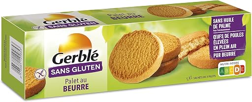 Gerblé Palets Beurre sans gluten · Gerblé