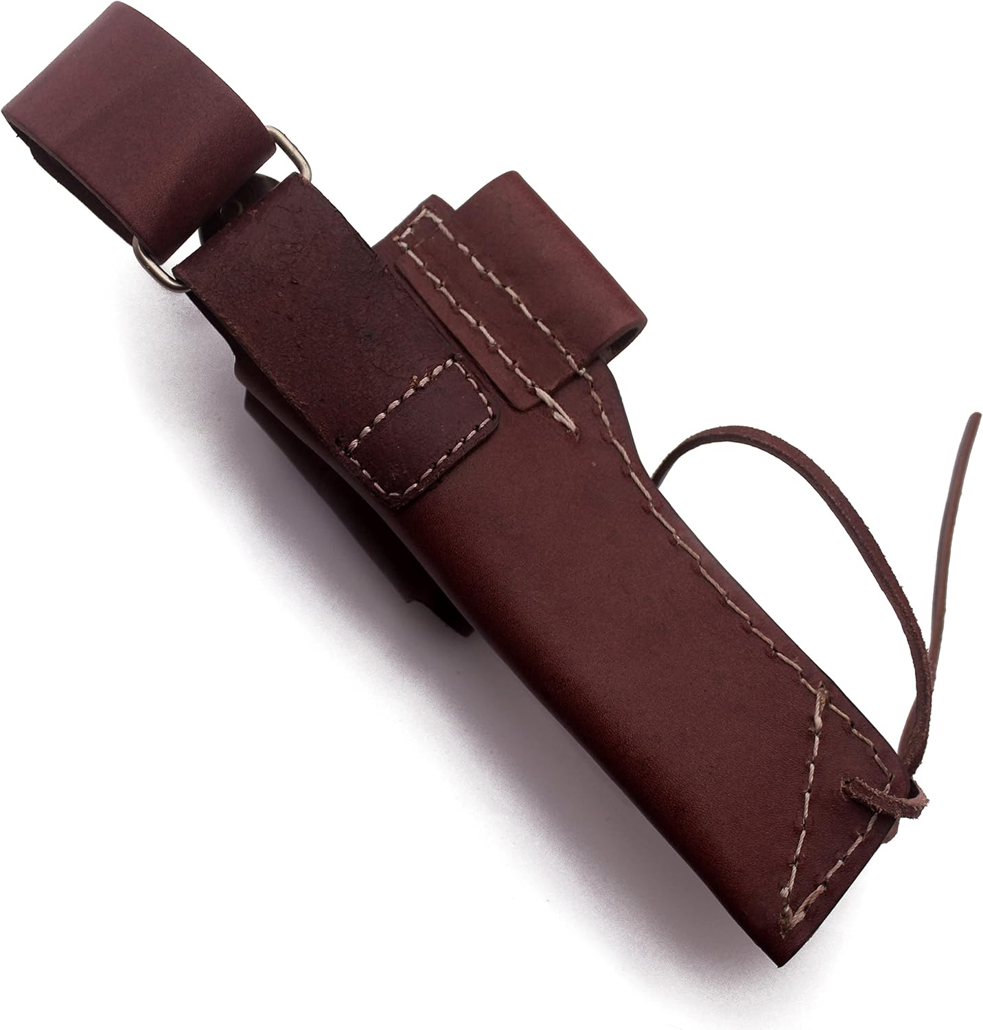 59.99GCS Handmade D2 Tool Steel Tactical Hunting and Survival Knife with Micarta Handle, Vertical Draw Leather Sheath, and Full Tang Blade for Hunting and EDC - GCS 305