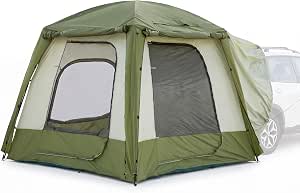 DAC Outpost SUV Tailgate Trunk Tent – Universal Water-Resistant Car Camping Tent for SUVs, CUVs, Minivans & Hatchbacks, Sleeps 4