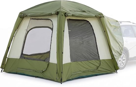 DAC Outpost SUV Tailgate Trunk Tent – Universal Water-Resistant Car Camping Tent for SUVs, CUVs, Minivans & Hatchbacks, Sleeps 4
