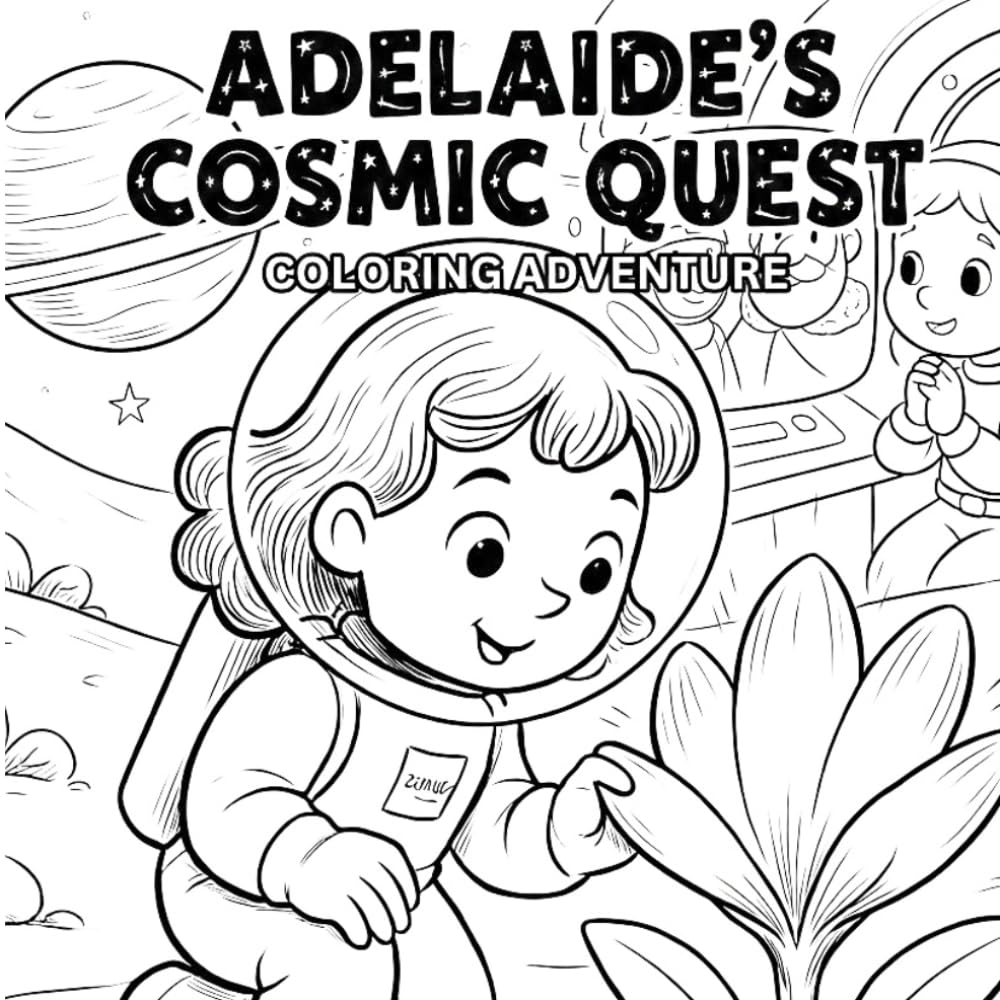 Adelaide's Cosmic Quest: Coloring Adventure (Adelaide the Brave Phoenix COLORING ADVENTURE)