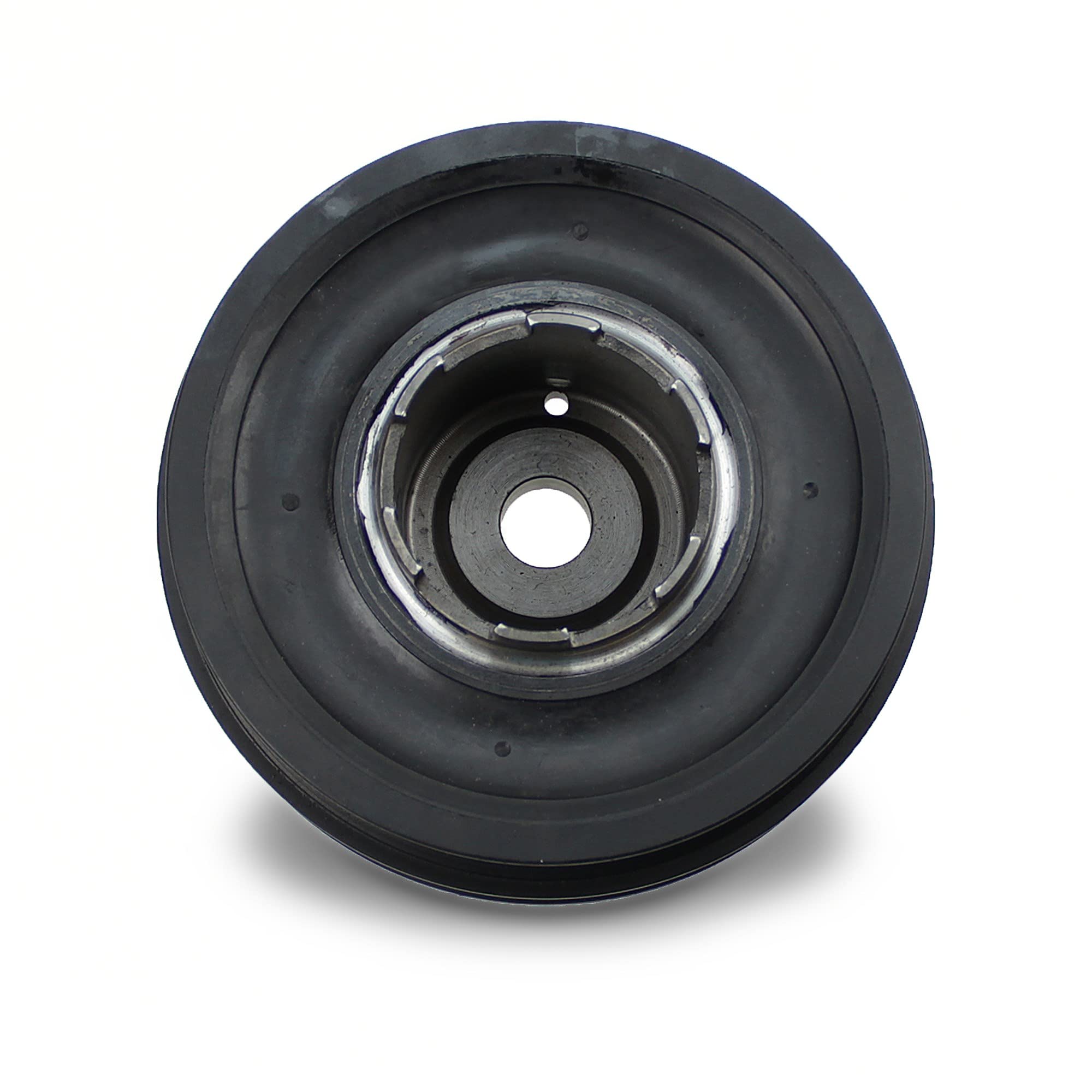 ATEC Germany 1x polea del cigüeñal, desacoplada, compatible con BMW Serie 3 (E46), 3 Touring (E46), 5 (E39), 5 Touring (E39)