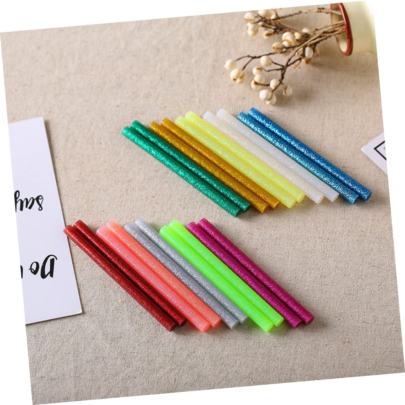 100pcs Giant Glue Sticks Big Jumbo Melt Glue Rods for Boys and Girls DIY Large Glue Sticks No Water Solvent