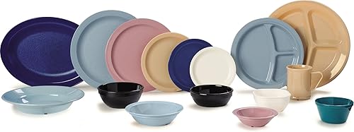 Miniatura 9 de Carlisle FoodService Products Tazón de plástico reutilizable para caldo, cuenco de sopa para el hogar y restaurante, melamina, 8.4 onzas, blanco,