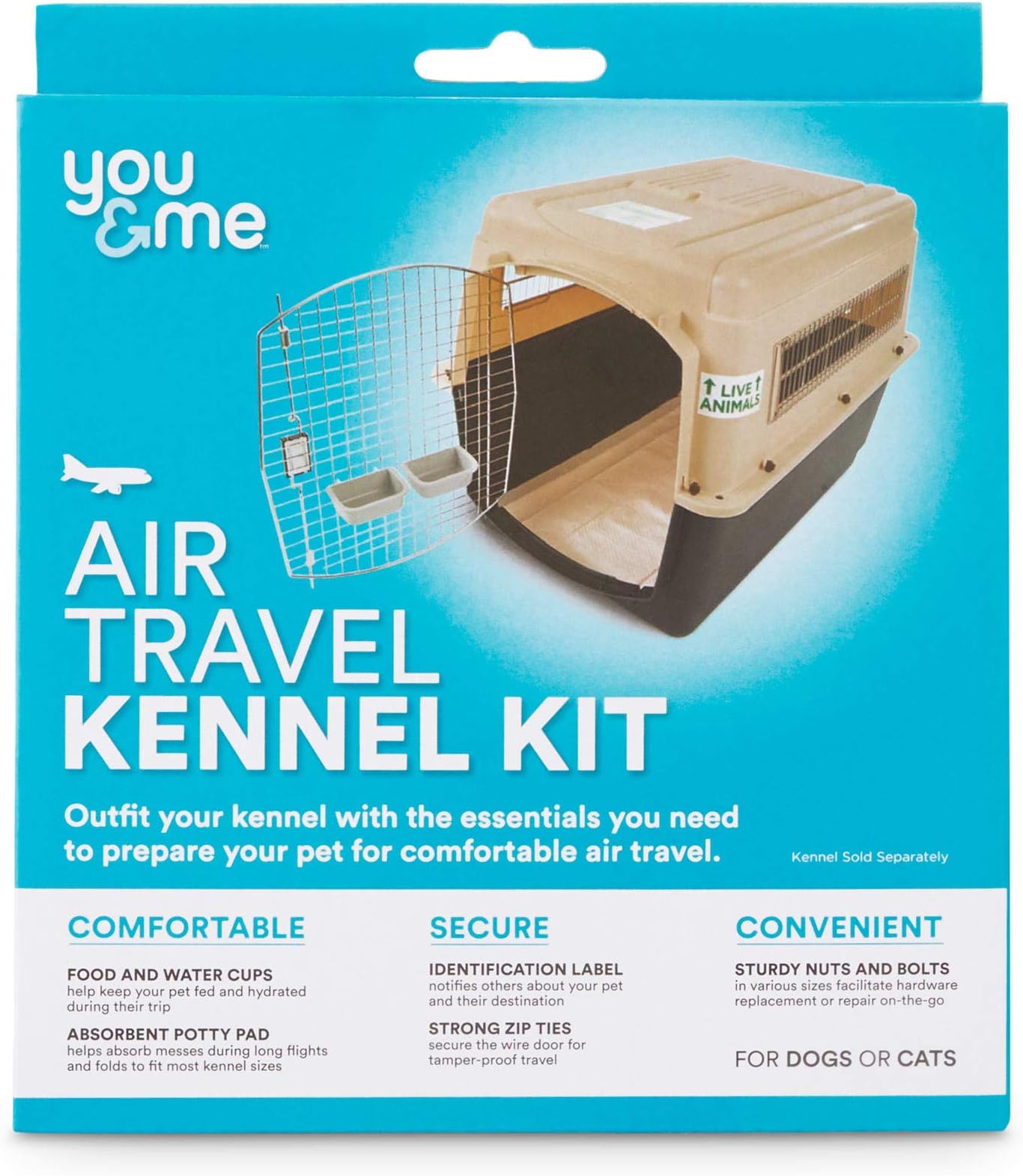 You&Me Petco Brand - You & Me Airline Travel Kit for Pets
