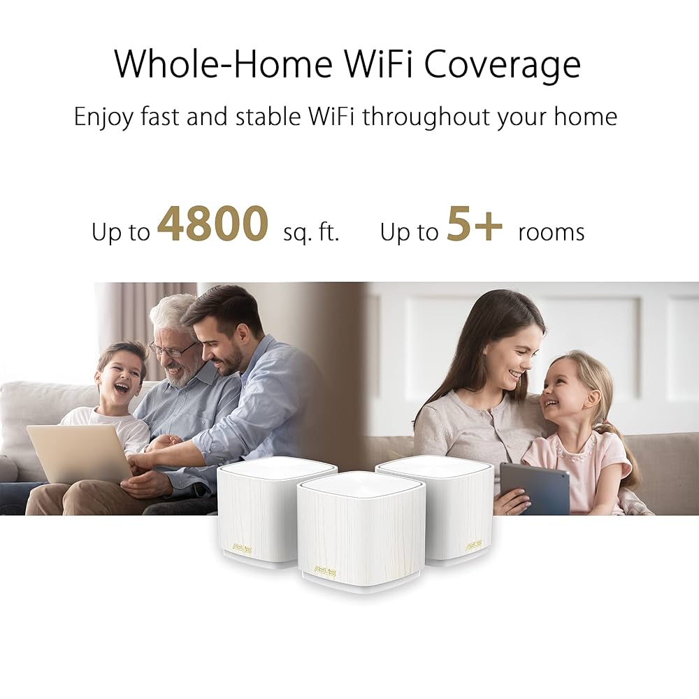 ASUS - ASUS ZenWiFi AX Mini（XD４）２個入り ASUS ZenWiFi AX Mini (XD4) 2台セット [ホワイト] 価格比較