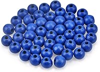 Vista 9 de AD Beads Espaciador de madera de agujero grande, pulsera para hacer joyas, collar, candelabro, cuentas de rosario de madera grandes, cuentas