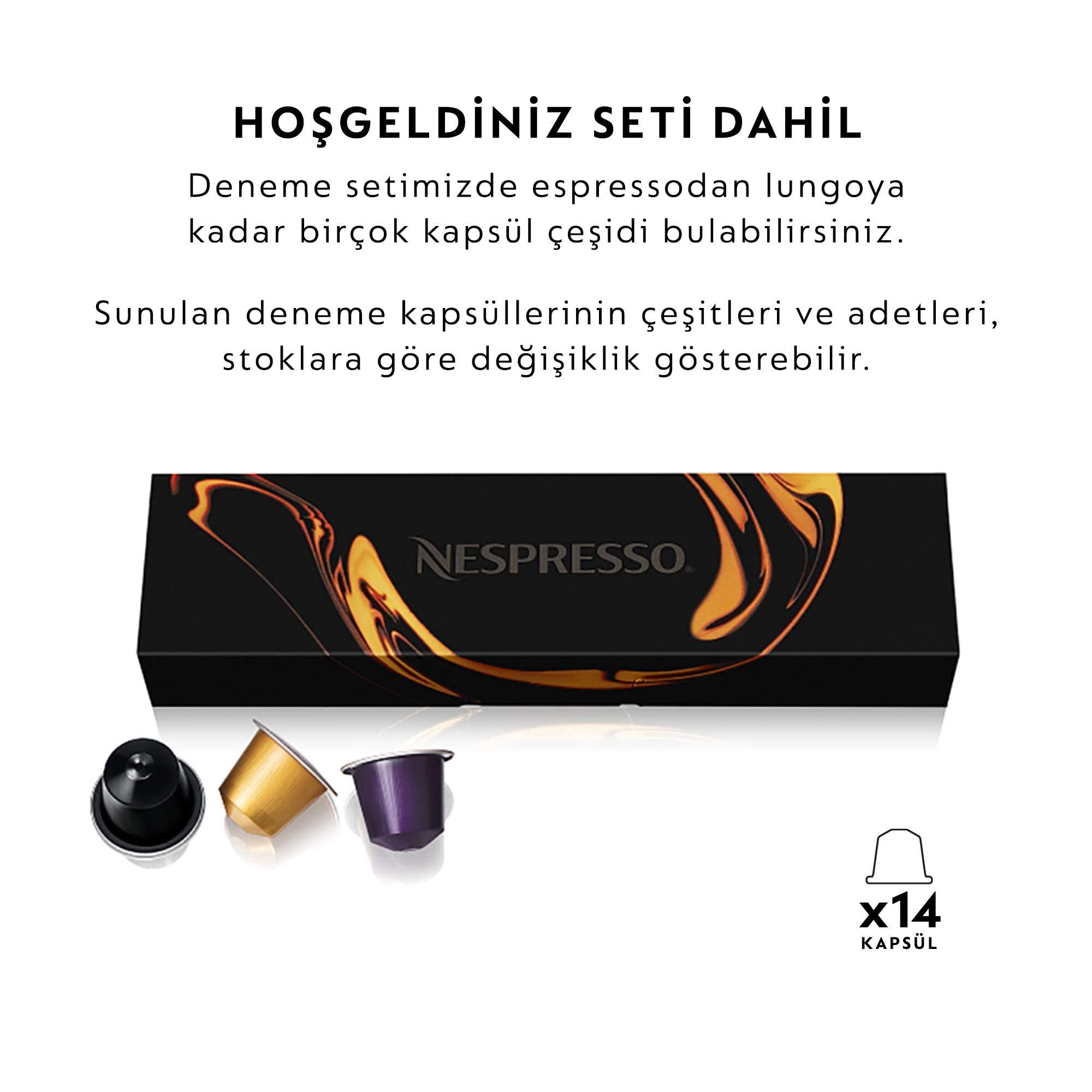 Nespresso C66T Pixie Titan Bundle Kahve 