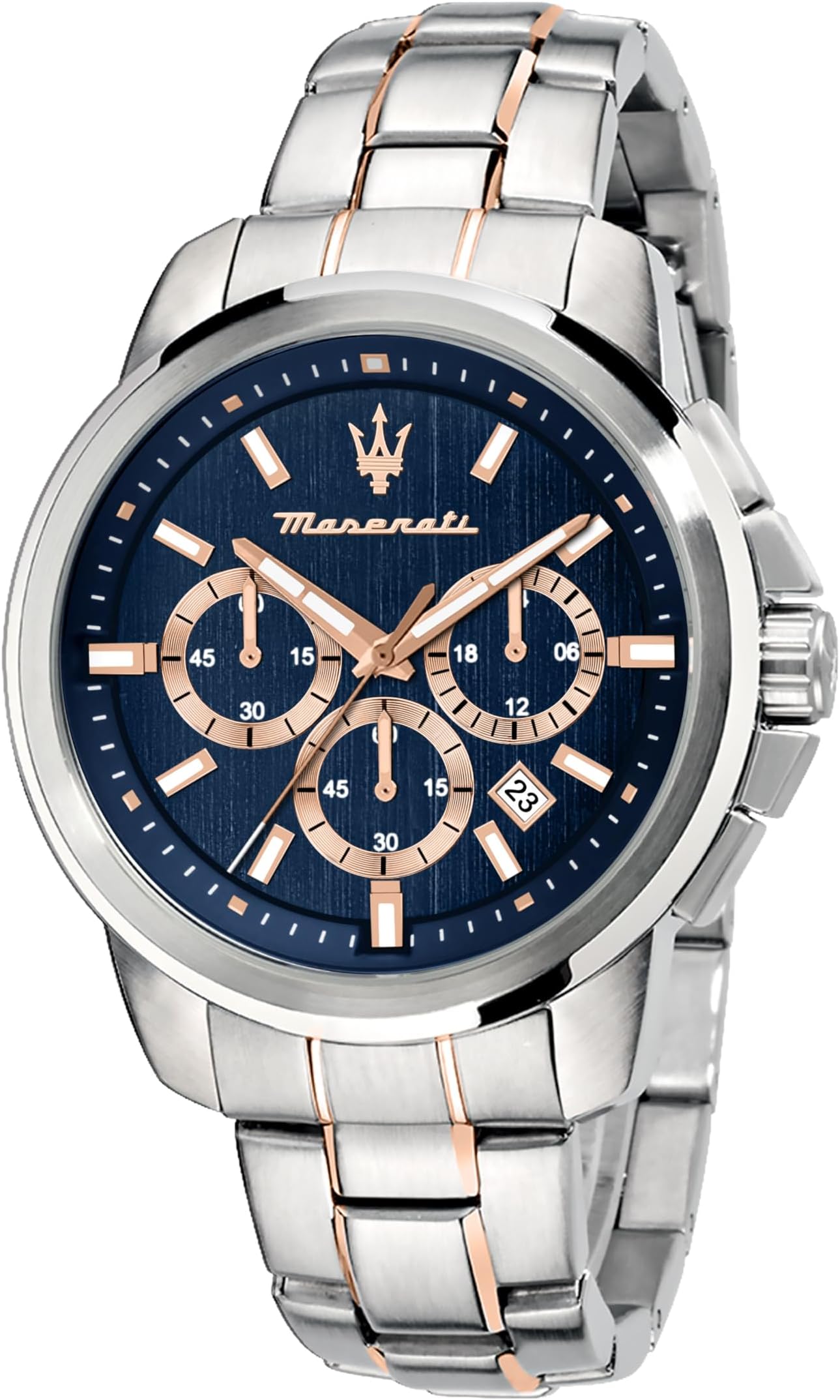 Successo R8873621008 Men's Watch, 44.00mm Blue Dial, Chronograph Movement