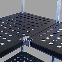 Vista 6 de ABS Plastic Sheet 1/16 Inch Thick 12" x 16" (4-Pack),Two-Sided Heat Moldable Panel (Thermoplastic Textured Front & Smooth Back), Black Thermoform