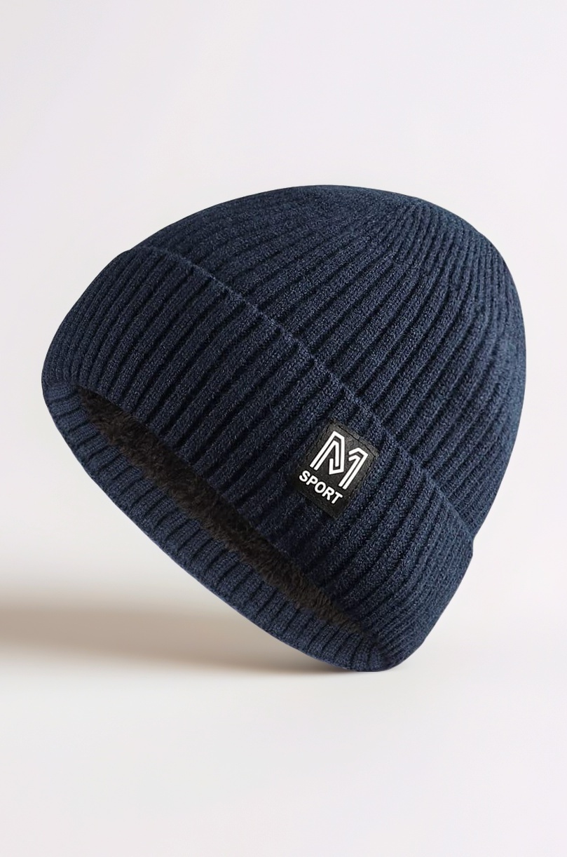 Unisex Beanie Hat Slouchy Warm Knitted Winter Hat Ski Hat Skull Cap Baggy Bobble for Men & Women. One Size