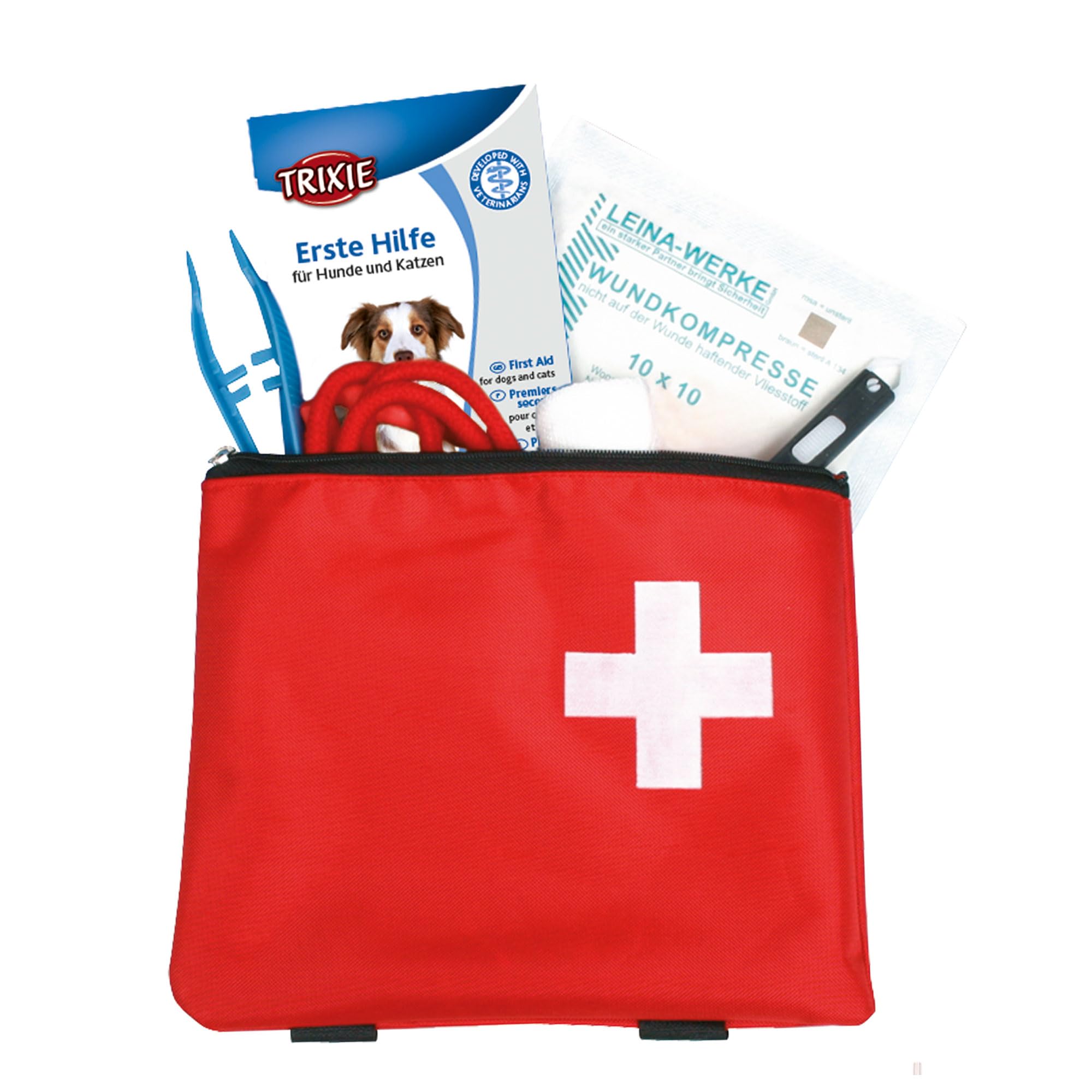 TRIXIE Kit Pronto Soccorso per Cani e Gatti