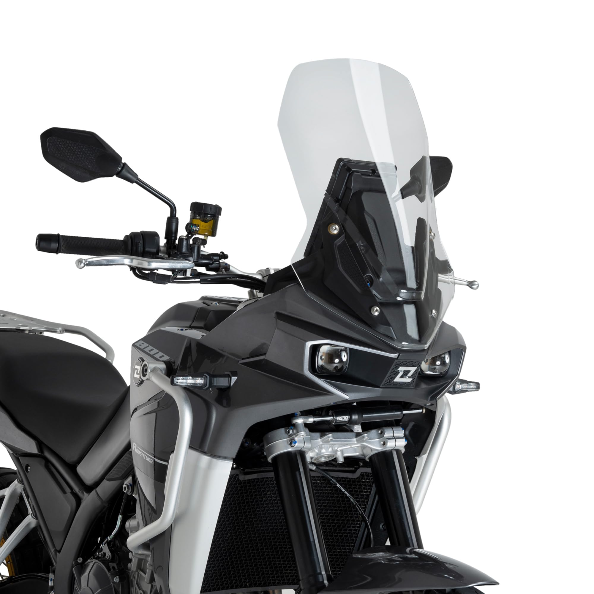 Cupolino Parabrezza Touring Plexiglass JD9 TOURING Trasparente per KOVE 800 X Pro 2024-2026