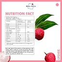 Mogu Mogu Lychee & Strawberry Juice Drink with Nata de Coco Jelly 320ml (Pack of 6)| Refreshing Tropical Thai-Made Sip & Chew Beverage gallery image