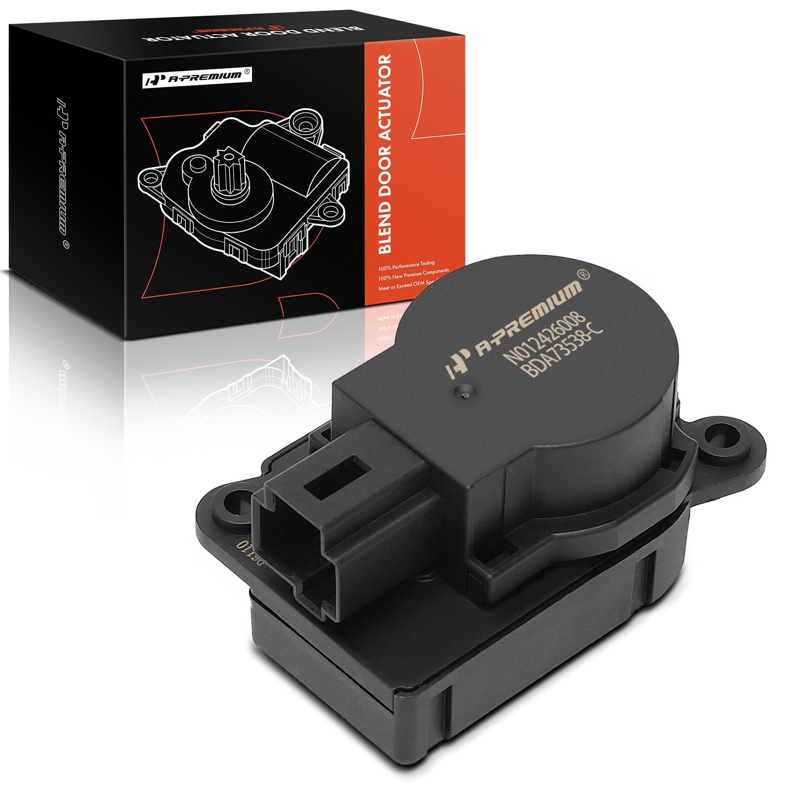 A-Premium HVAC Heater Blend Door Actuator Compatible with Buick Encore 2013-2022, Encore GX 2020-2022 & Chevrolet Spark 2014-2016, Spark EV 2014-2016, Volt 2011-2015 & Cadillac ELR 2014-2016