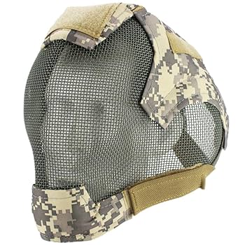 Amazon.co.jp: [PHOENIX IKKI] 頭全体保護 曇らない 被弾防止