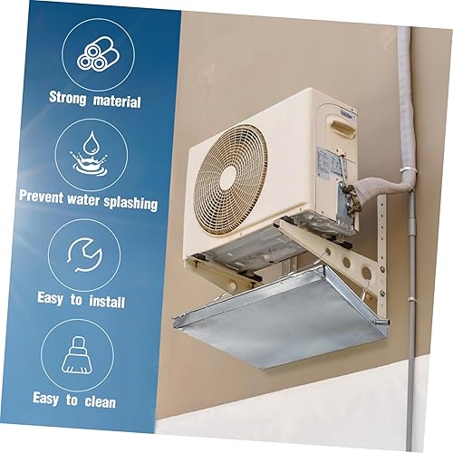 Miniatura 5 de Angoily Bandeja de goteo de aire acondicionado Bandeja de goteo de drenaje de aire acondicionado Bandeja de goteo Bandeja de drenaje de maquinaria